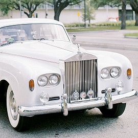 “Princess,” our white 1963 hardtop Rolls-Royce Silver Cloud III