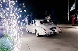 “Princess,” our white 1963 hardtop Rolls-Royce Silver Cloud III