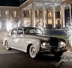 “Princess,” our white 1963 hardtop Rolls-Royce Silver Cloud III