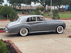 “Bentley,” our two-tone silver-platinum 1959 Bentley S2